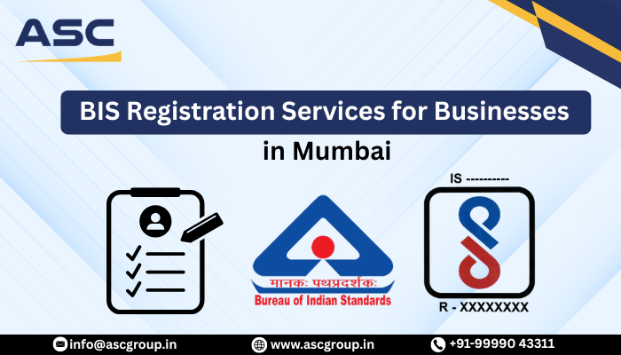 BIS Registration Services for Businesses in Mumbai